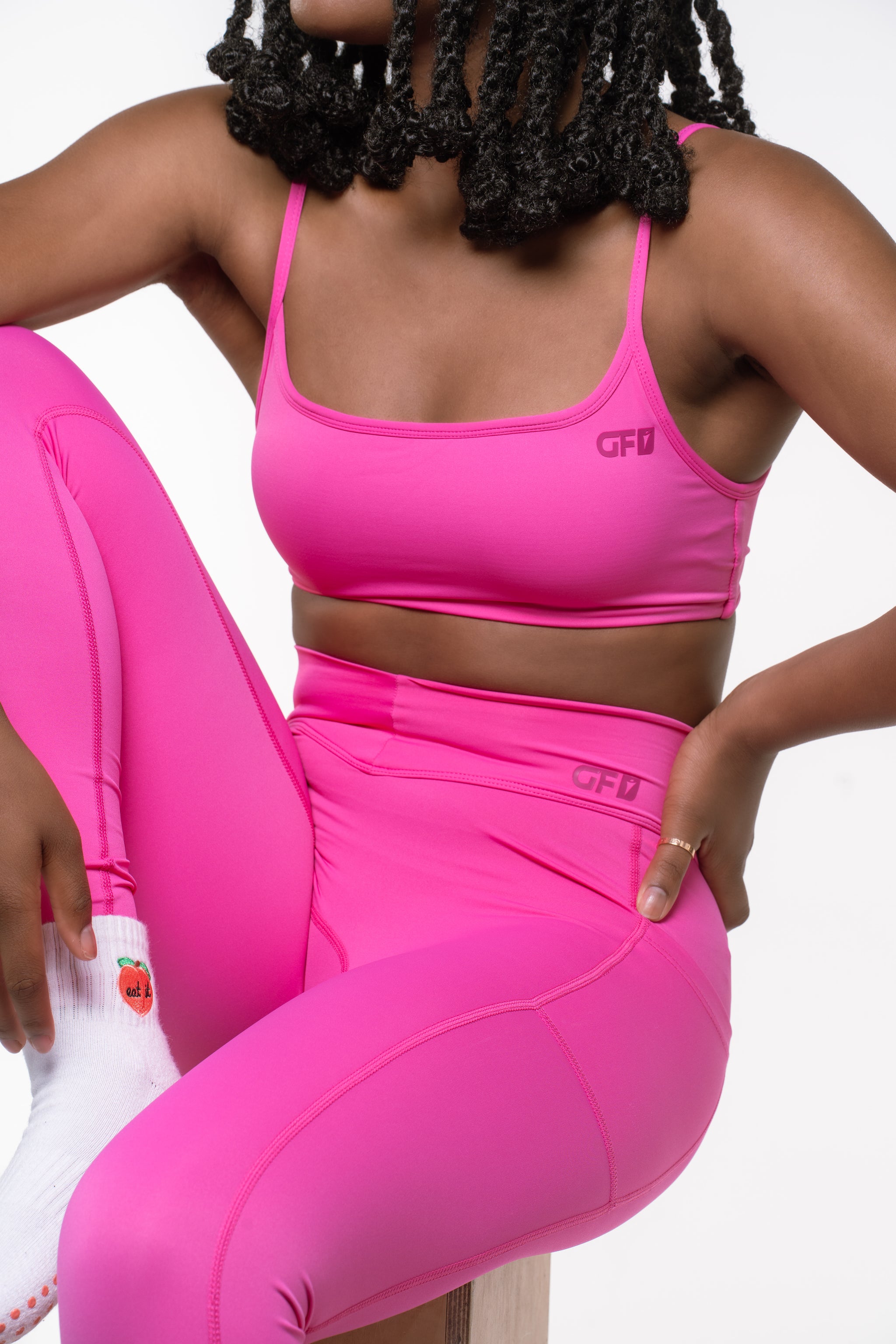 Sports Bra and Flare Legging Set