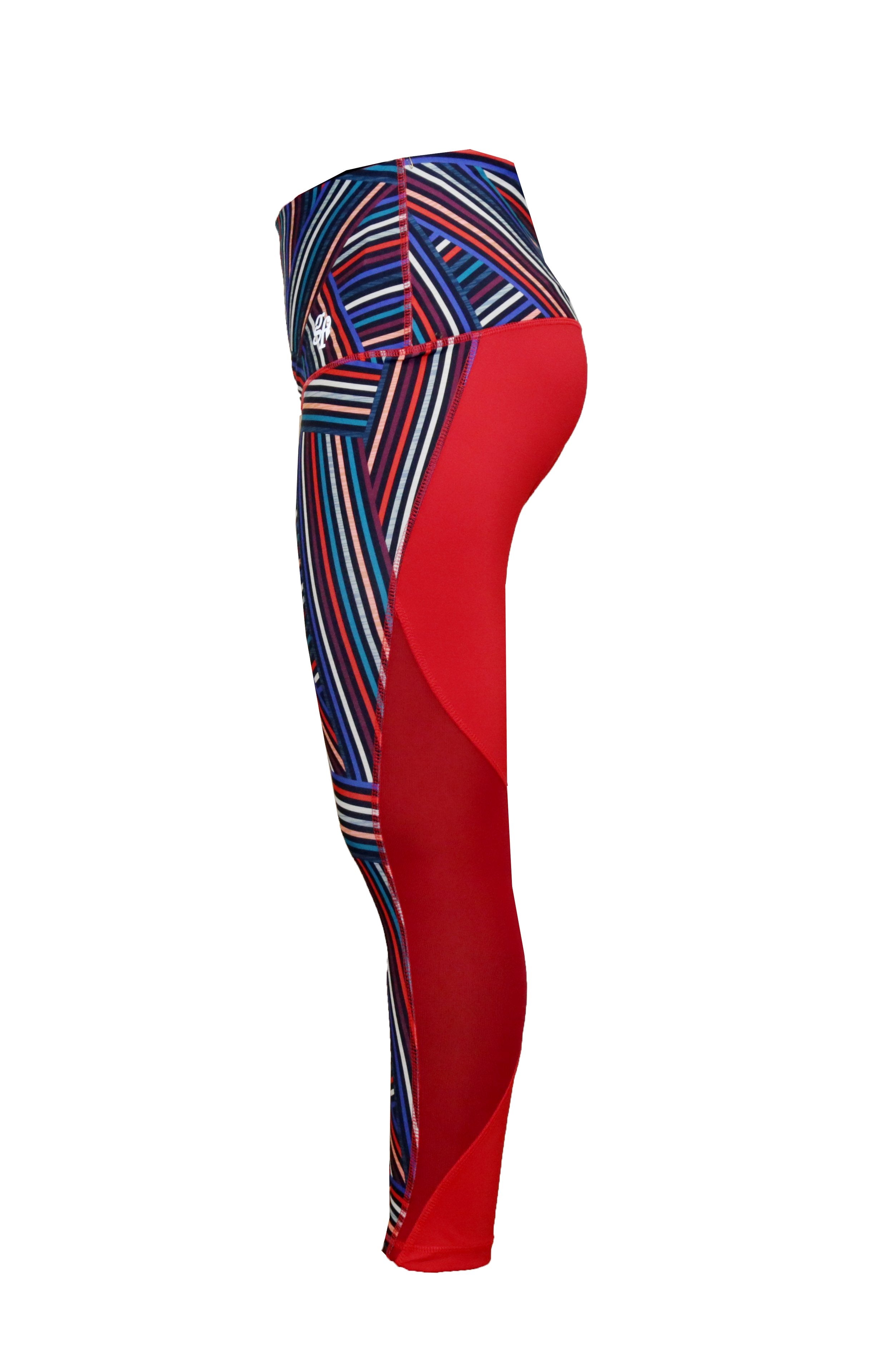 <u>Women's Activewear Set:</u> <br> <strong>Breathable Tee & Geometric Print Leggings</strong>