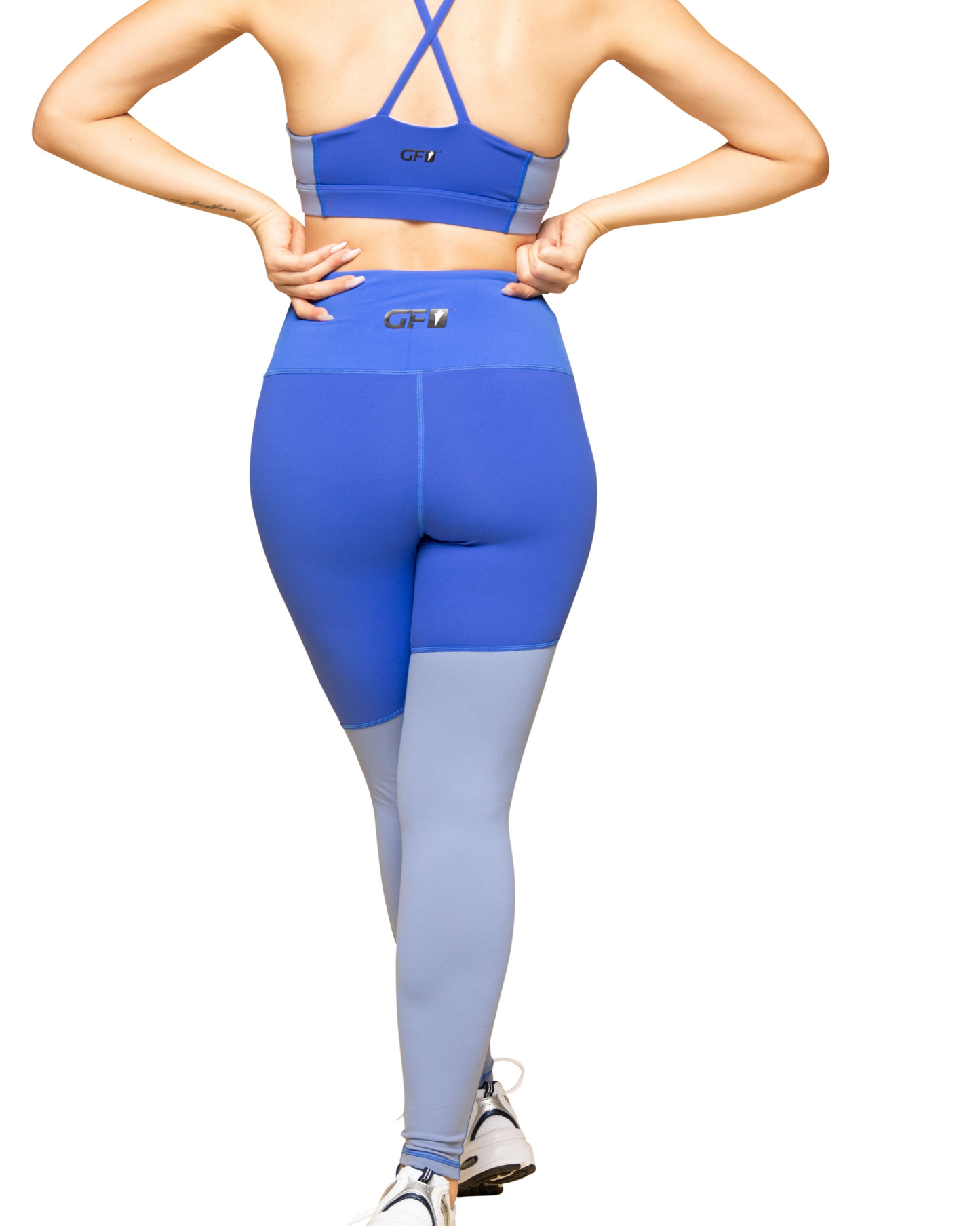 Sky Women Workout Pants -Blue