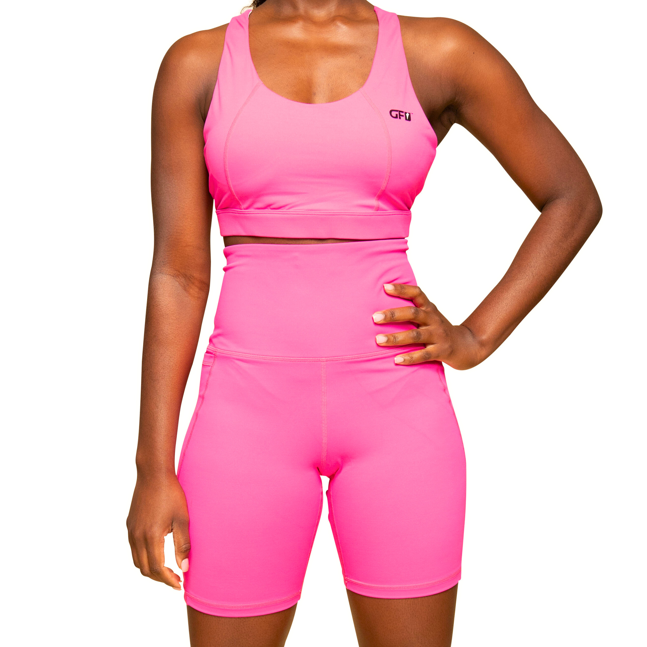 AG Women High Waist Shorts - Pink