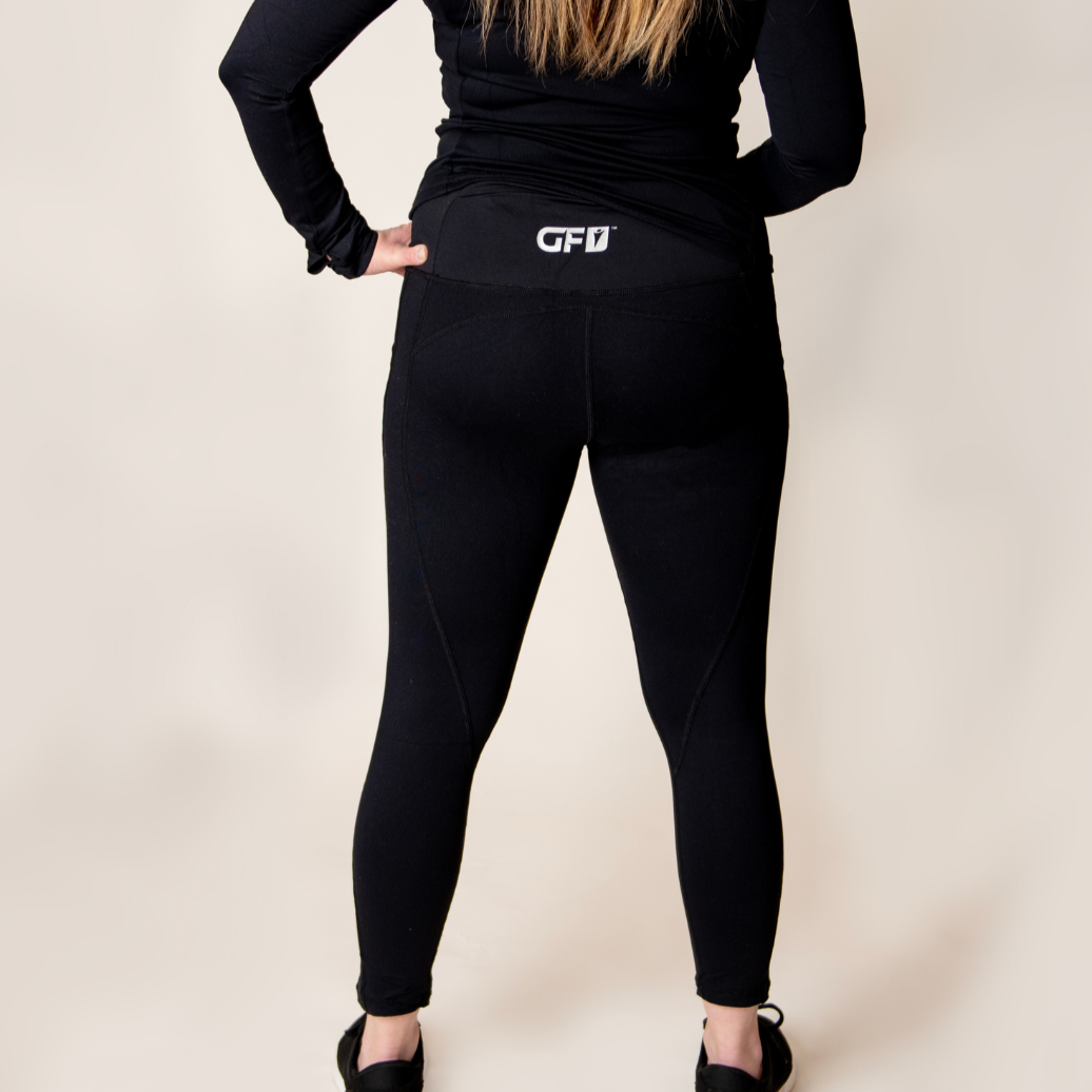 High Waist Yoga Leggings | Yoga Pants with Pockets | GF FITNESS USA