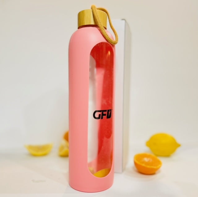 Sports Water Bottle | Glass Water Bottle | GF FITNESS USA